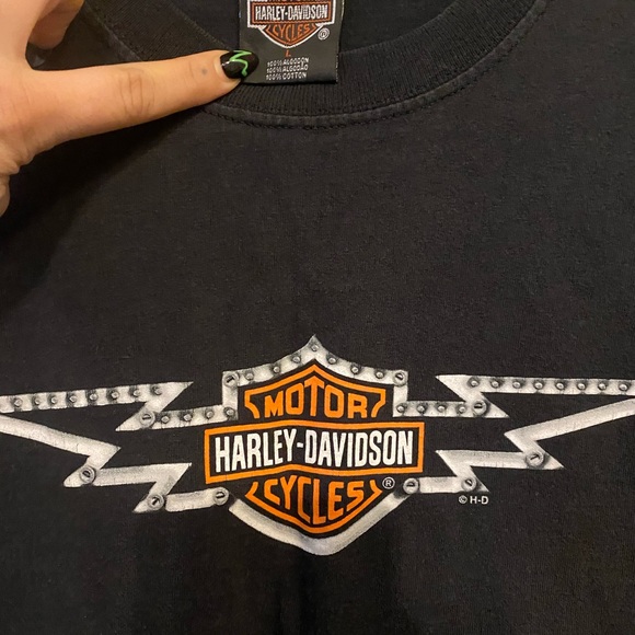 Vintage Harley Davidson Cozumel Mexico Muscle Tee Size L - Picture 3 of 3